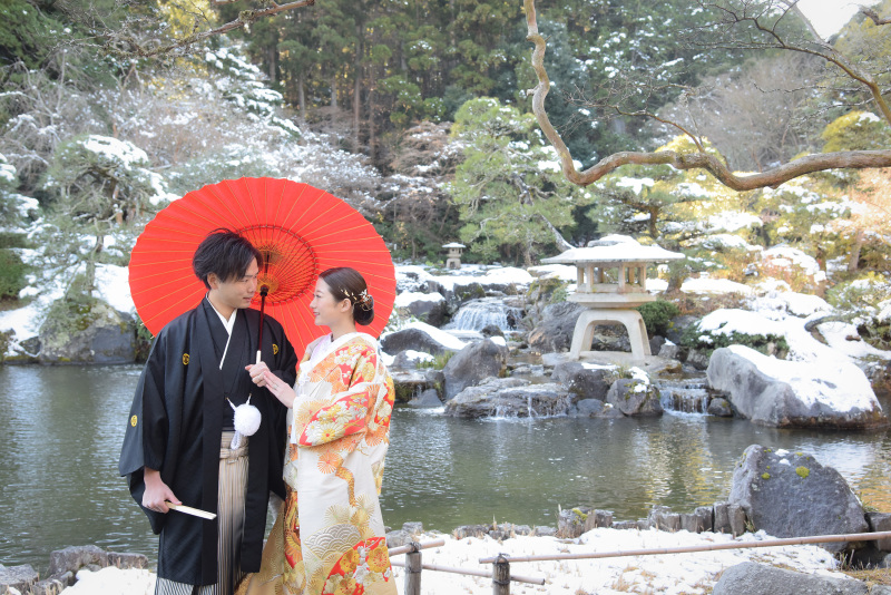 雪景色での撮影