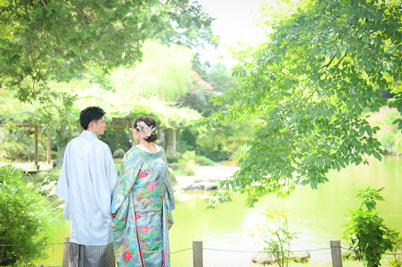 ９月の成田山公園