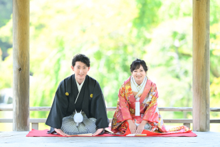 定番の正座ショット