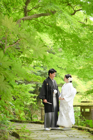 成田山公園で♪