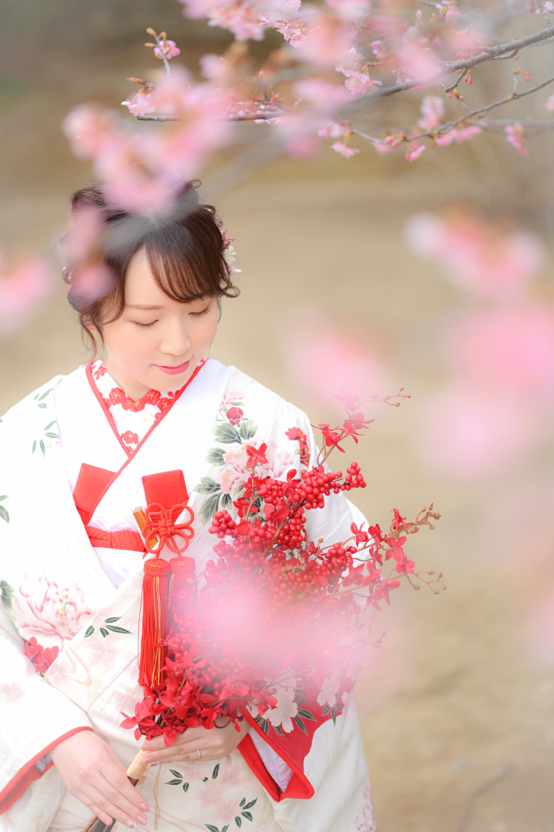 桜との撮影は東勝寺で♪
