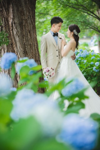 今が見ごろ！この時期ぴったりのお花、「あじさい」とフォト♡