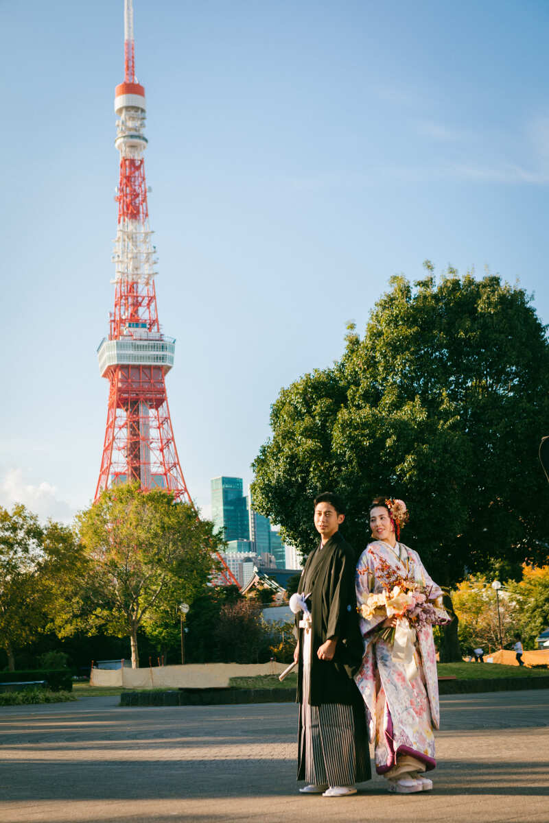 伝統ある神社でこだわりの和装撮影を