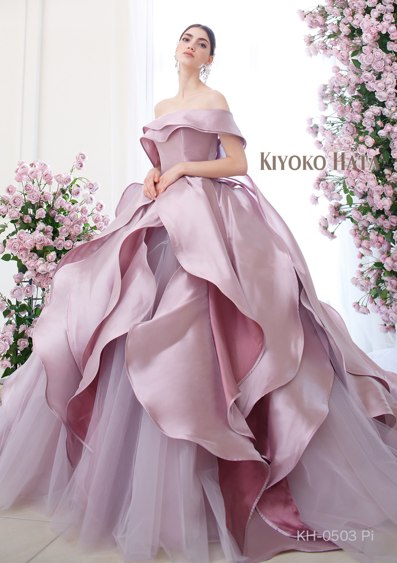 オーダーで KIYOKO カラードレス ブルー gEtOQ-m23958200864 HATA風