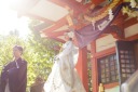伝統ある神社でこだわりの和装撮影を