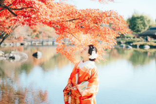 季節ごとの前撮りアイデア(秋・冬)