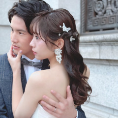 無料レンタルアクセサリー【蝶々ピン】