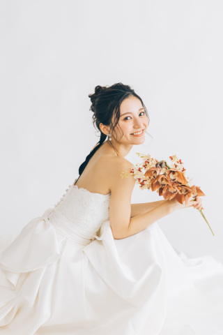 大切な花嫁姿を一枚に ソロショット集