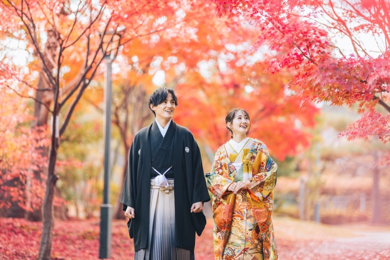 紅葉ロケーション撮影