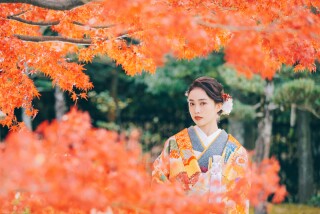 秋のロケーション撮影