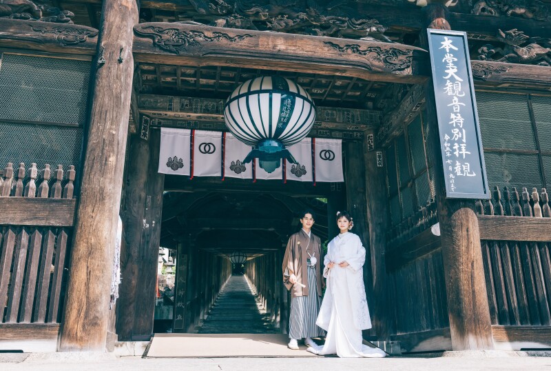 迫力満点!奈良【長谷寺】撮影受付スタート!