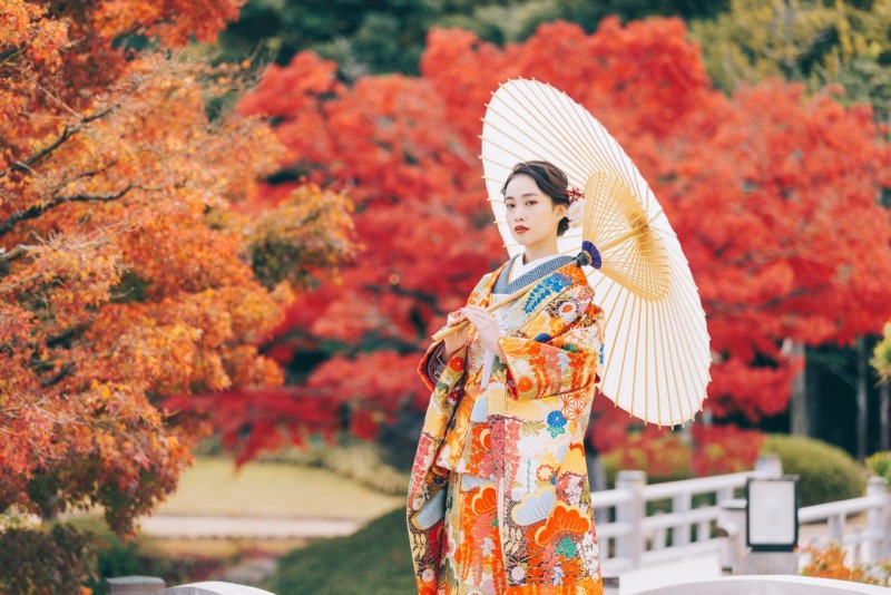 紅葉ロケーション撮影