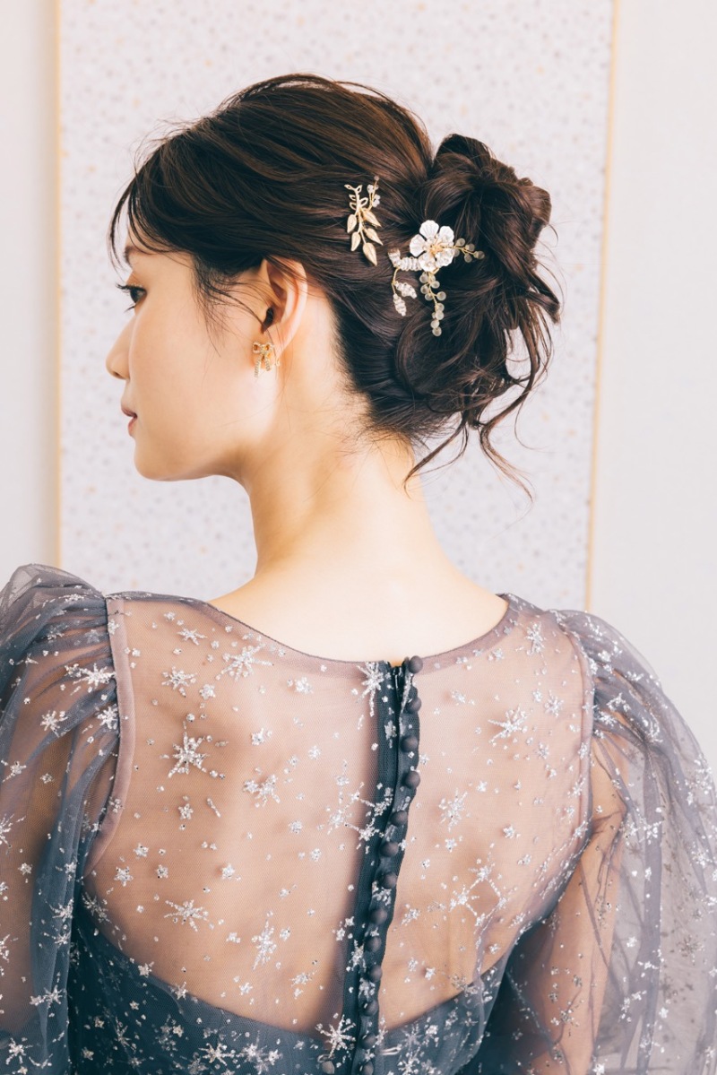 ご新婦様のヘアスタイルについて♪