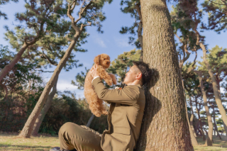 新郎さま、ソロショットをご紹介