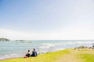 緑と青のコントラストが眩しい、、❤︎