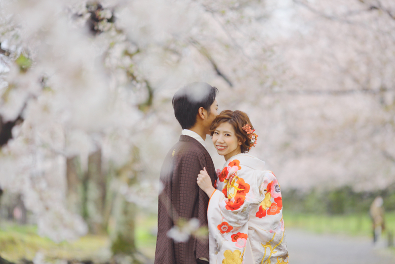 桜ロケに向けてロケハンに～