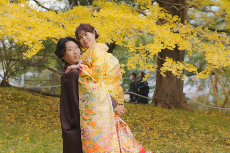 紅葉もやっといい感じ♪