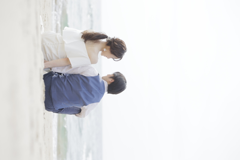 『幣の浜』糸島洋装ロケ♪