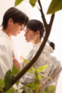 様々な光を取り入れたシチュエーション 和装編