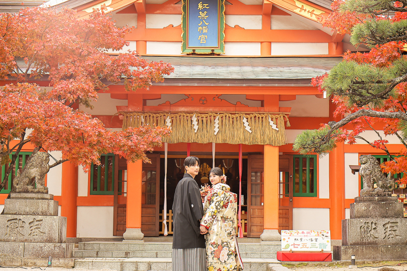 秋ロケシチュエーション集 紅葉八幡宮編