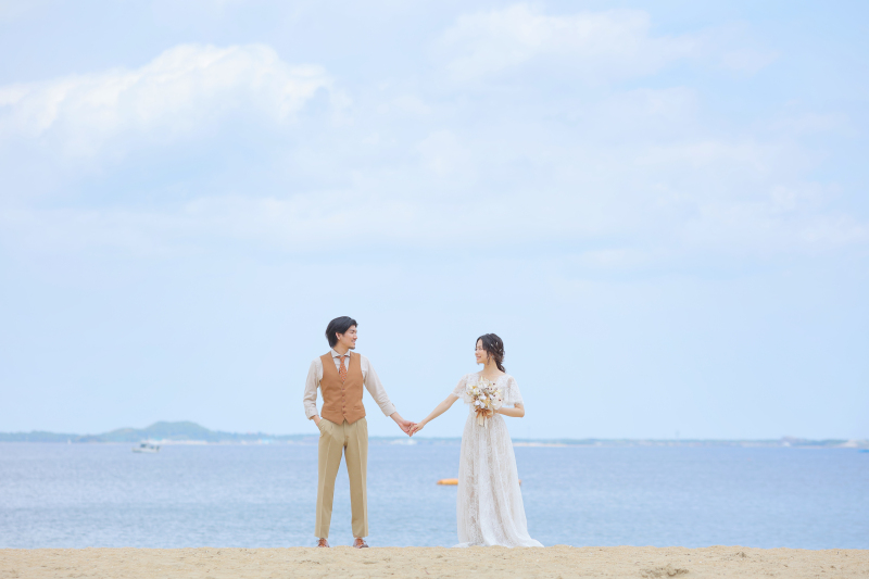 『シーサイドももち海浜公園』海ロケ