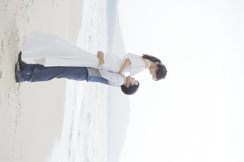 『幣の浜』糸島洋装ロケ♪