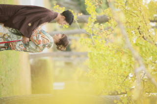 ☆海の中道海浜公園　紅葉時期作例