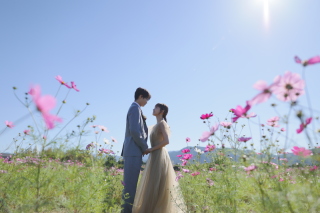 『やよいの風公園』洋装ロケ