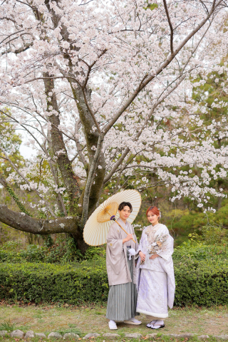 お衣装＆シチュエーションのご紹介❁桜ロケ編