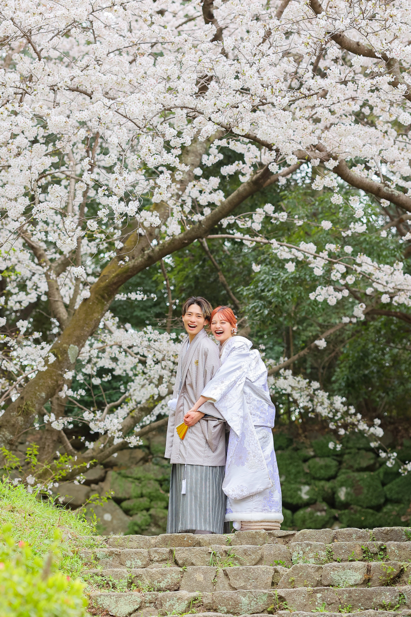 お衣装&シチュエーションのご紹介❁桜ロケ編