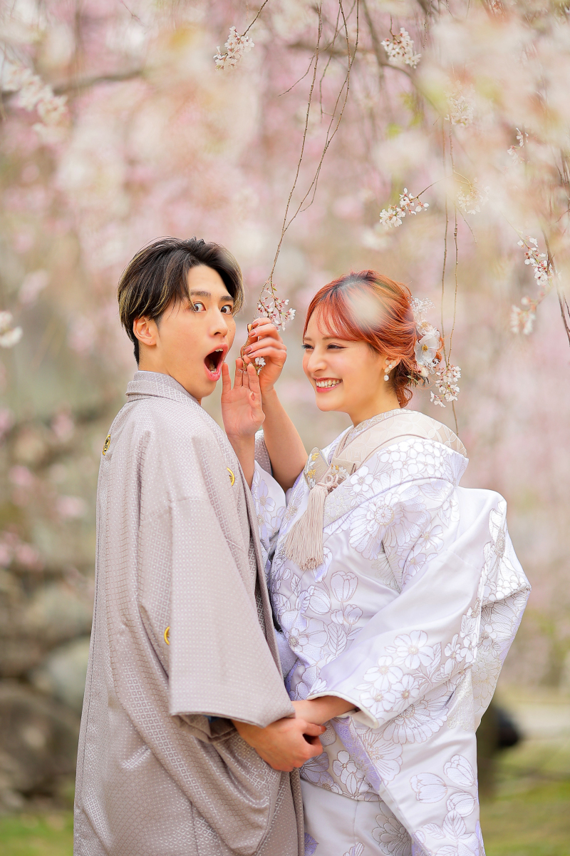 お衣装&シチュエーションのご紹介❁桜ロケ編