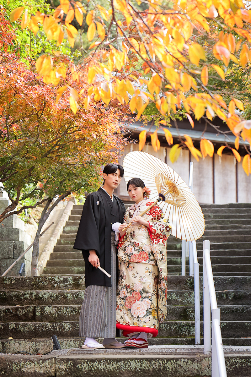 秋ロケシチュエーション集 紅葉八幡宮編