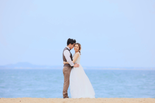 『ももち浜』海ロケ♪