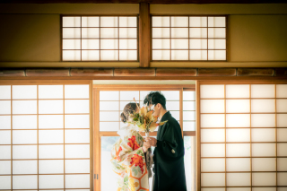 高宮庭園茶寮　和の趣漂う撮影