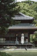 高宮庭園茶寮　新緑溢れる庭園