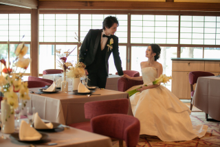 高宮庭園茶寮 お二人らしさを大切に