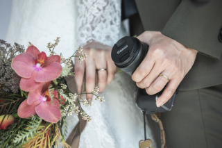 高宮庭園茶寮　小物でお二人らしさを