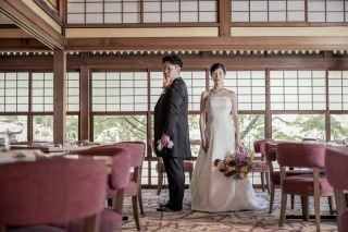 高宮庭園茶寮　凛とした瞬間を&hellip;