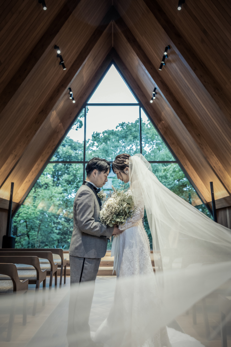 高宮庭園茶寮　ブーケがつなぐ静かに寄り添う時間