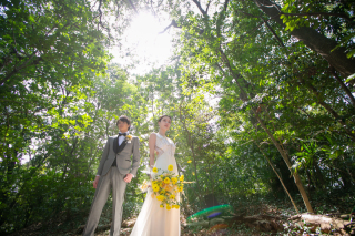 高宮庭園茶寮 和やかな撮影