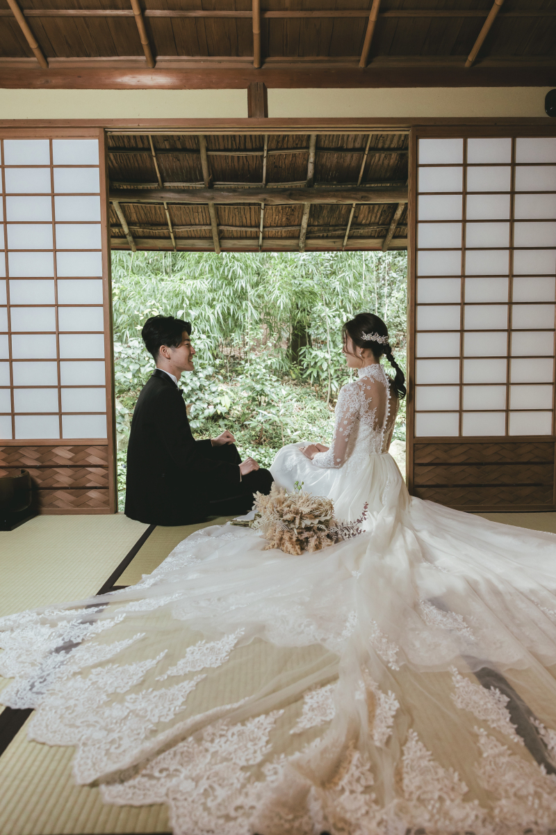 高宮庭園茶寮　ブーケに込めた想いを紡ぐ一日