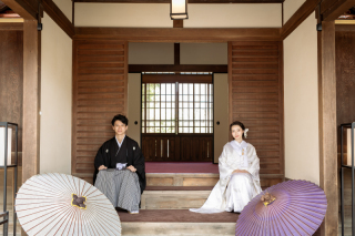 高宮庭園茶寮　母屋の玄関