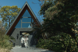高宮庭園茶寮　モダンチャペル&times;和装