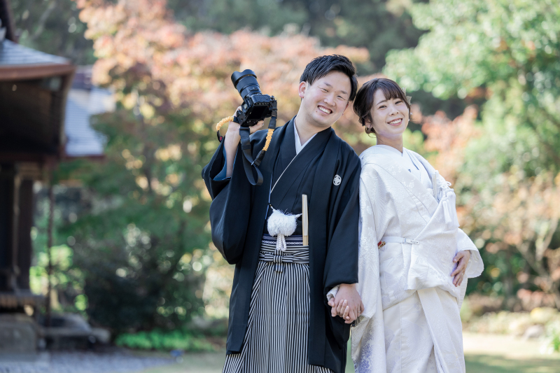 冬の光に、凛と映える和。