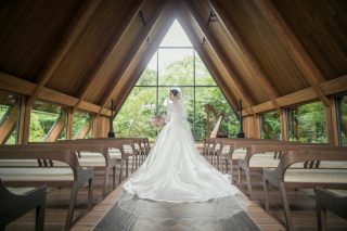 高宮庭園茶寮　緑が綺麗な季節