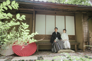 高宮庭園茶寮　緑豊かな季節