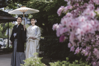 高宮庭園茶寮　風薫る新緑