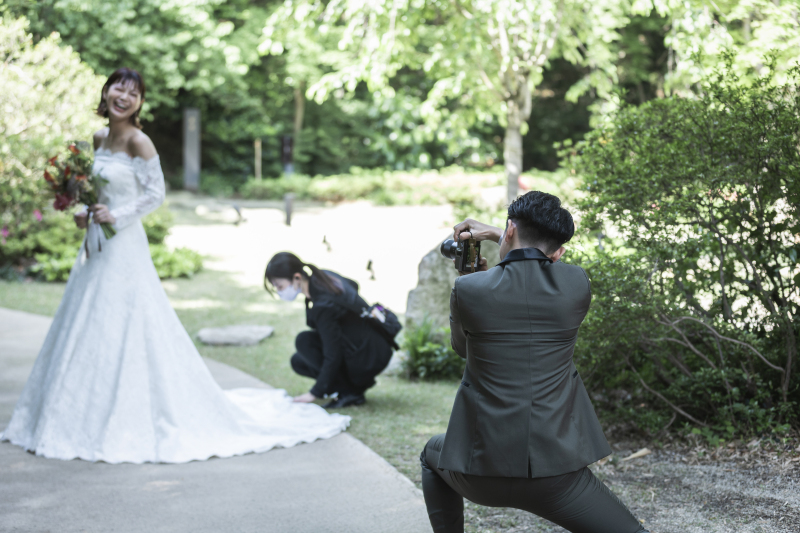 高宮庭園茶寮 ゲストに喜んでもらえるお写真