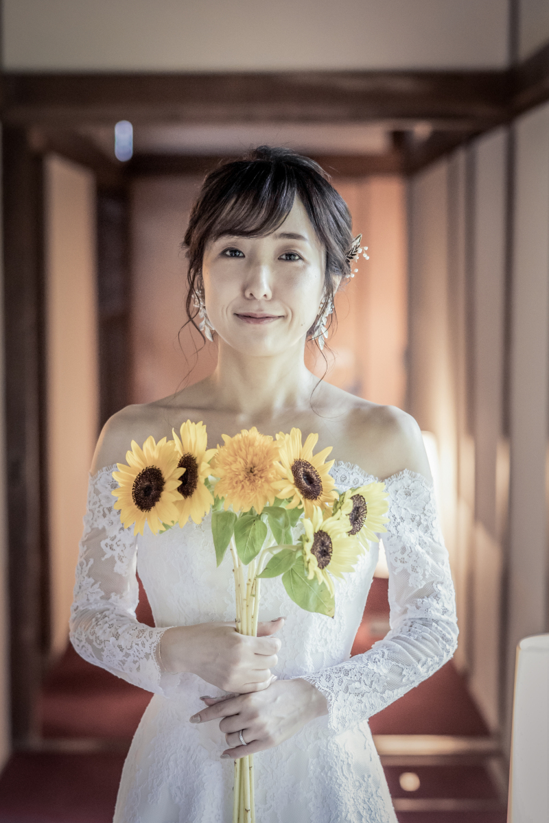 高宮庭園茶寮　ブーケがつなぐ静かに寄り添う時間