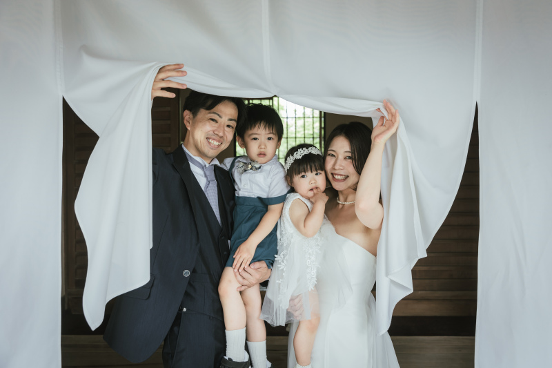 高宮庭園茶寮 家族愛の詰まった写真